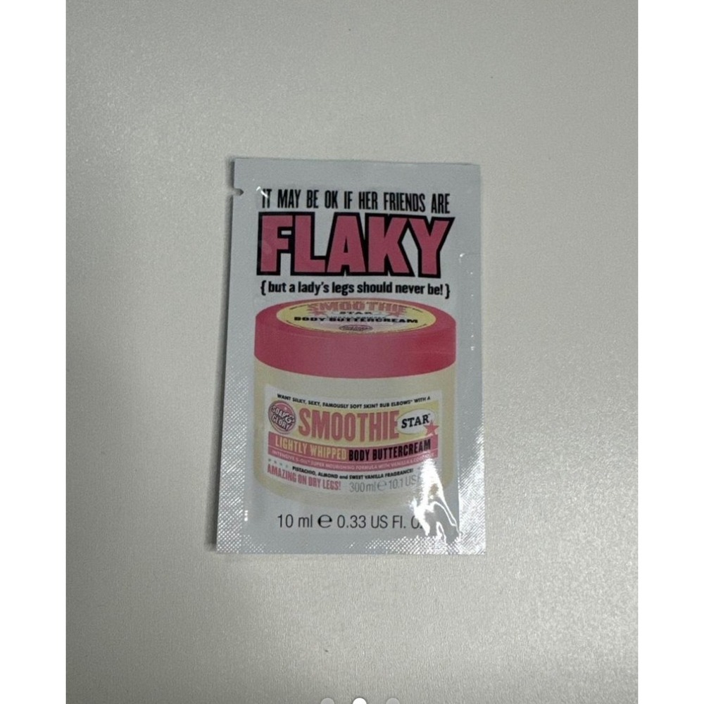 Lot of (2) Each Soap & Glory Smoothie Buttercream & Face Soap Clarity Sample NEW